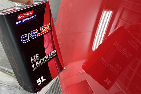 Outstanding Results Achieved with CASLEK HS Lacquer.