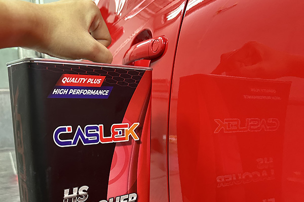 Outstanding Results Achieved with CASLEK HS Lacquer.